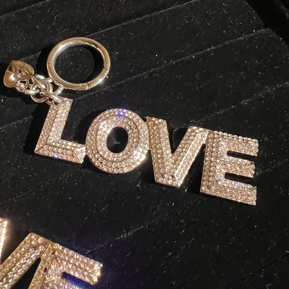 Michael Kors LOVE purse charms and Coach Key Fob Bundle w/ white bag included - Picture 3 of 13